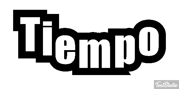 Tiempo Effetto testo