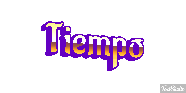 Tiempo Effetto testo