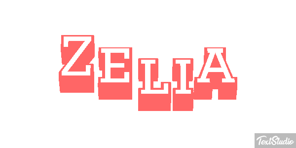 Zelia Effetto testo