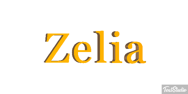 Zelia Effetto testo