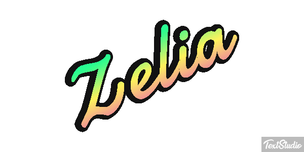 Zelia Effetto testo