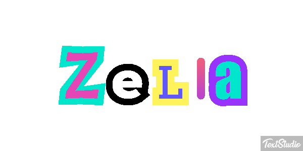 Zelia Effetto testo