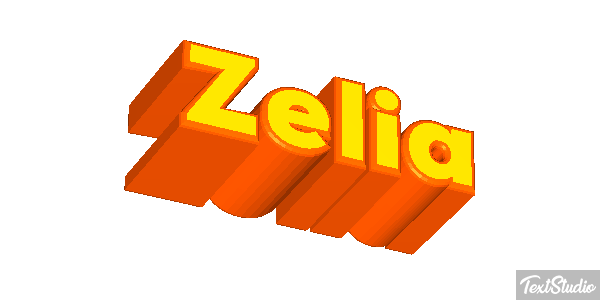 Zelia Effetto testo