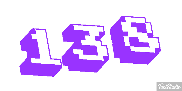 138 Text effect