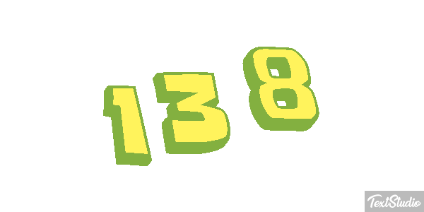 138 Text effect
