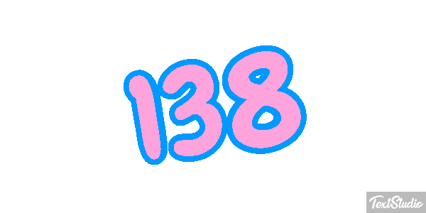 138 Text effect