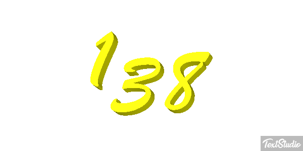 138 Text effect