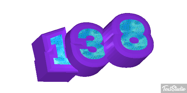 138 Text effect