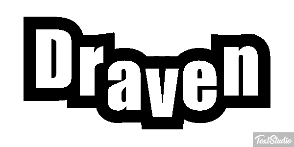 Draven Text effect