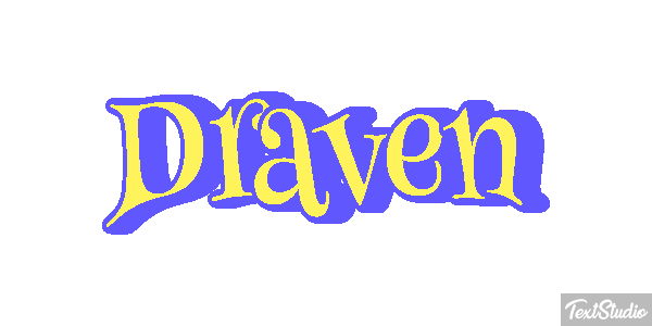 Draven Text effect