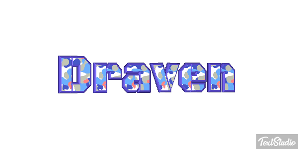 Draven Text effect