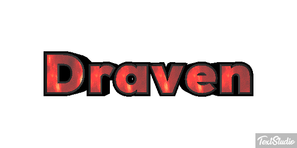 Draven Text effect