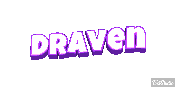 Draven Text effect