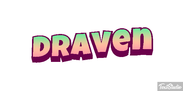 Draven Text effect