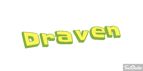 Draven Text effect