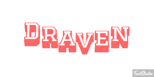 Draven Text effect