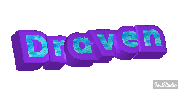 Draven Text effect