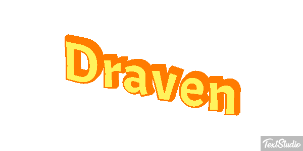 Draven Text effect