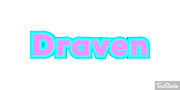 Draven Text effect