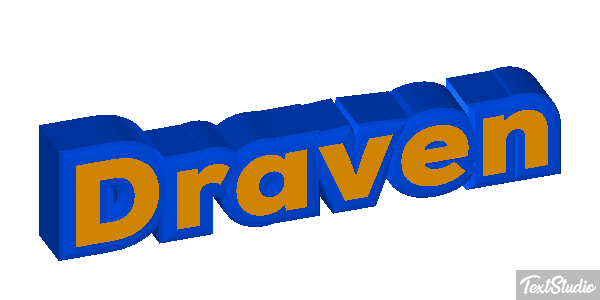 Draven Text effect