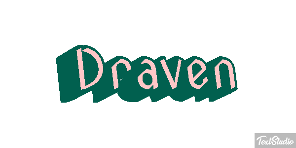 Draven Text effect