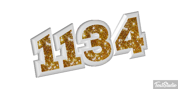 1134 Text effect