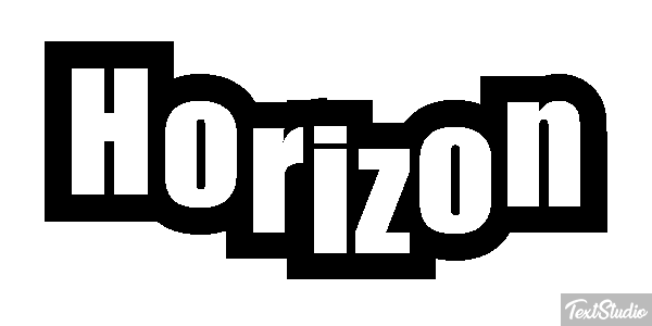 Horizon Efekt tekstowy