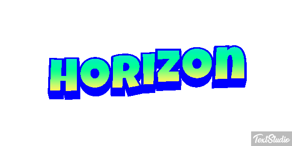 Horizon Efekt tekstowy