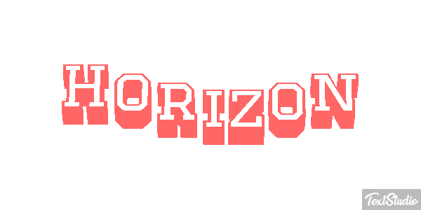Horizon Efekt tekstowy