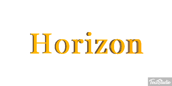 Horizon Efekt tekstowy