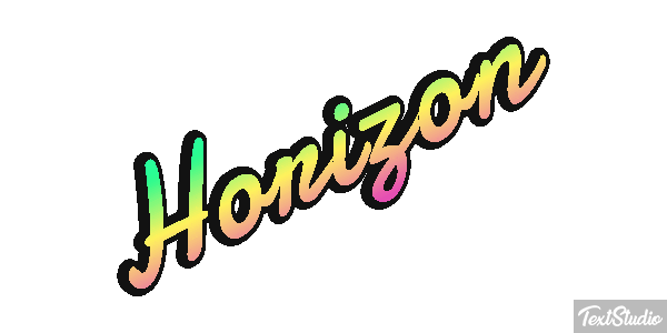 Horizon Efekt tekstowy
