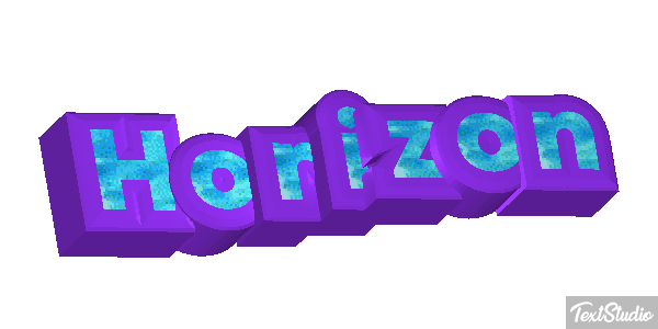 Horizon Efekt tekstowy