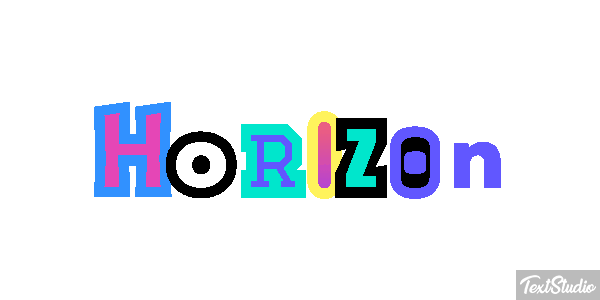 Horizon Efekt tekstowy