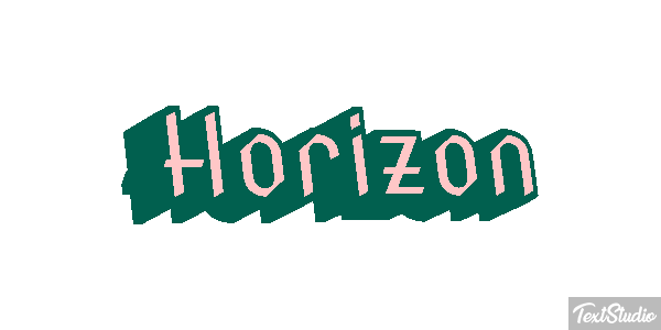 Horizon Efekt tekstowy