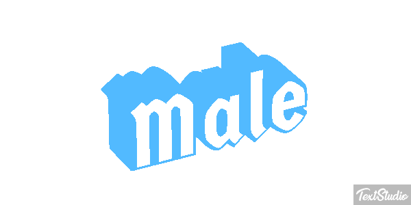 Male Efecto de texto