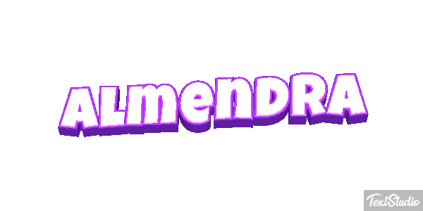 Almendra Tekst effect
