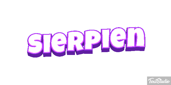 Sierpień テキスト効果