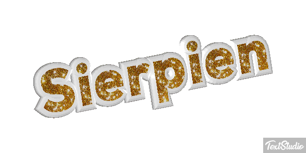 Sierpień テキスト効果