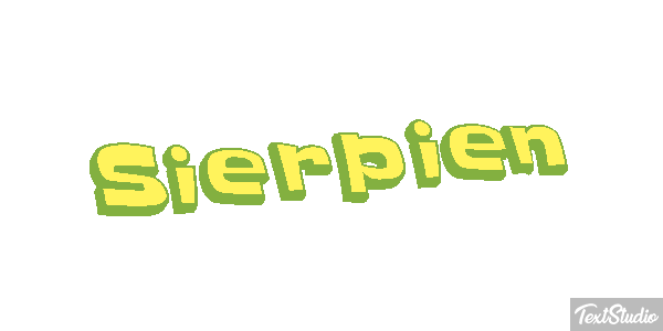 Sierpień テキスト効果