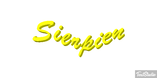 Sierpień テキスト効果