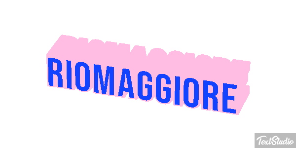 Riomaggiore テキスト効果