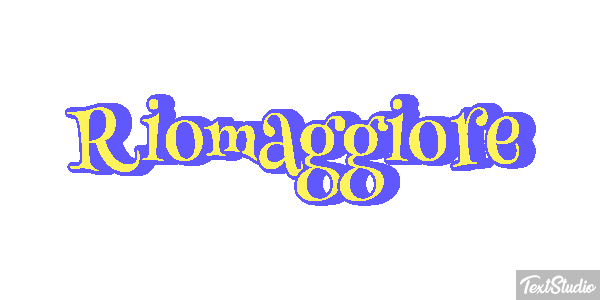 Riomaggiore テキスト効果