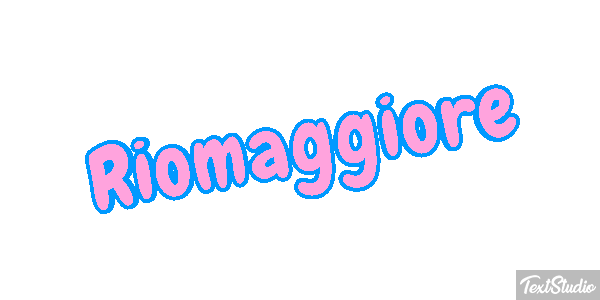 Riomaggiore テキスト効果