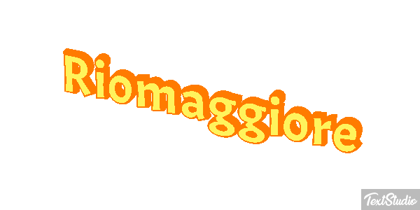 Riomaggiore テキスト効果