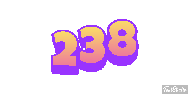 238 Текстовый эффект