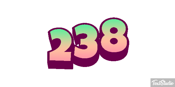 238 Текстовый эффект