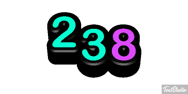 238 Текстовый эффект