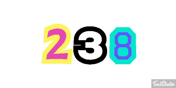 238 Текстовый эффект
