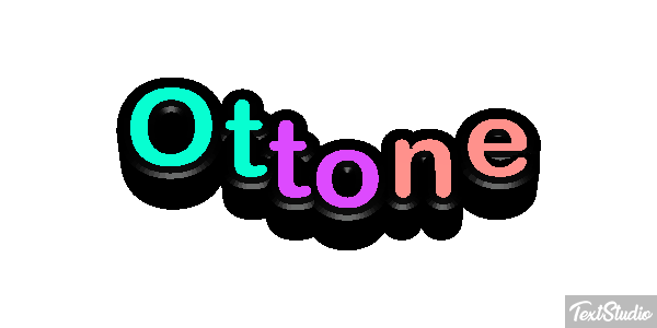 Ottone Effetto testo