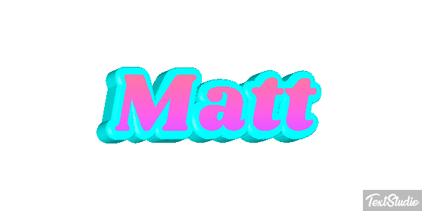 Matt Efecto de texto